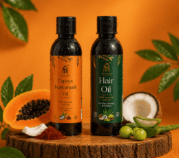 Papaya + Hair oil Combo